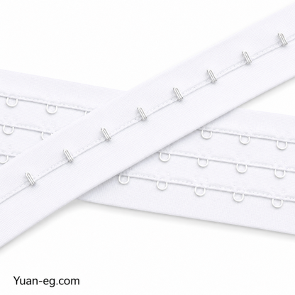 3-Row Bra Hook-and-Eye Tape, Standard Back – 50 Yards