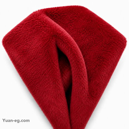 Soft Short-Pile Faux Fur Fabric – 180 cm Wide