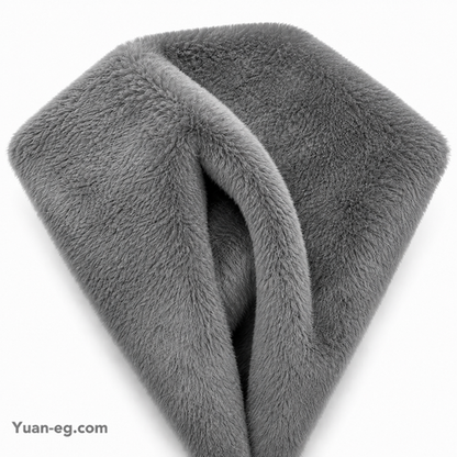 Soft Short-Pile Faux Fur Fabric – 180 cm Wide