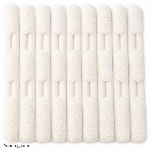 Window-Pattern Faux Rabbit Fur – 160 cm Wide (320 gsm)