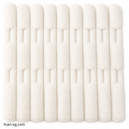 Window-Pattern Faux Rabbit Fur – 160 cm Wide (320 gsm)