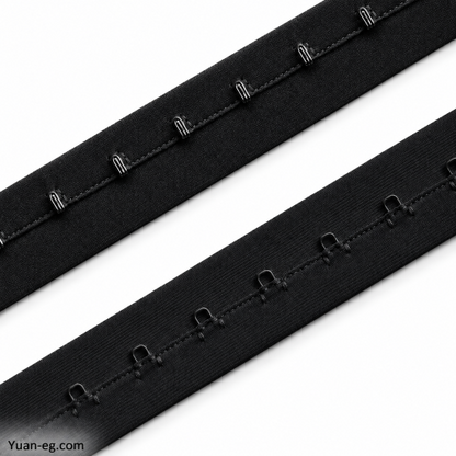 1-Row Bra Hook-and-Eye Tape, Standard Back – 50 Yards