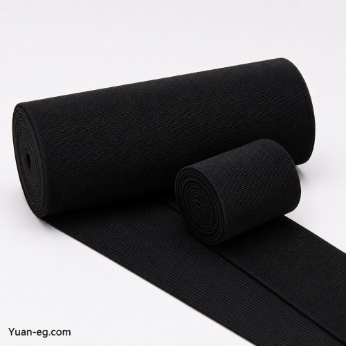 استك نسيج 2 سم (كيلو) - اسود C322