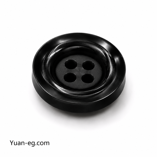 Masu 4-Hole Shirt Button – Round Inner Detail