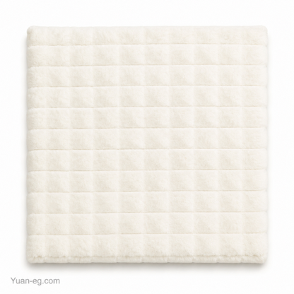 فرو ارنب مربعات  عرض 160 وزن 320 جرام/المتر الطولي