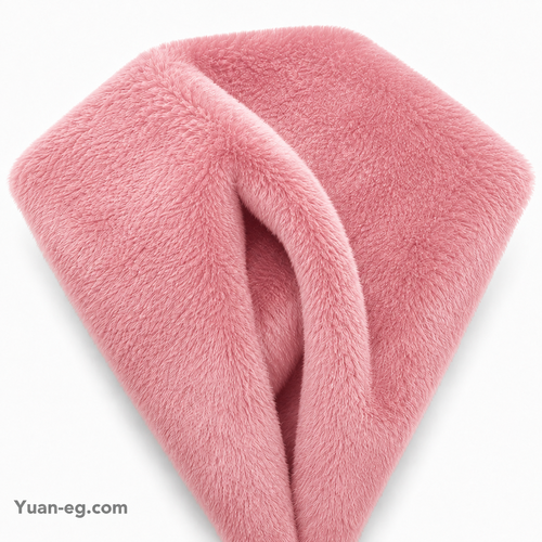 Soft Short-Pile Faux Fur Fabric – 180 cm Wide
